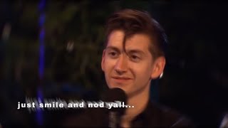 Arctic Monkeys moments that lives in my head rent free