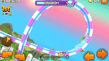 Uphill Rush - Water Park Racing Part 13 🎢 - Android iOS Gameplay #racinggames