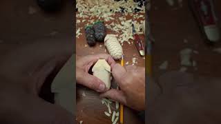 Mystery woodcarving pine cone class