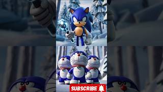 Doraemon Vs Sonic Vs Dora Nobita, Shizuka,Dorami, Eggman Sonicx, Knuckles Echidna,Suneo