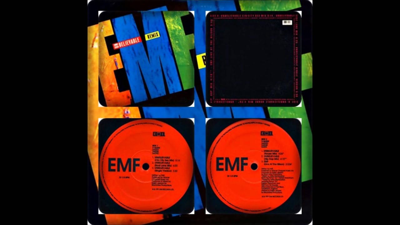 EMF — EMF - UNBELIEVABLE REMIX 1990 (Music Video) | Dork