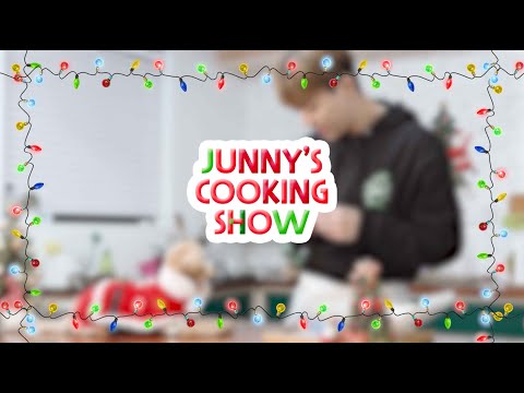 [JUNNY V-log] 크리스마스 쿠키 만들기🎄 (Feat.리오) (ENG SUB)