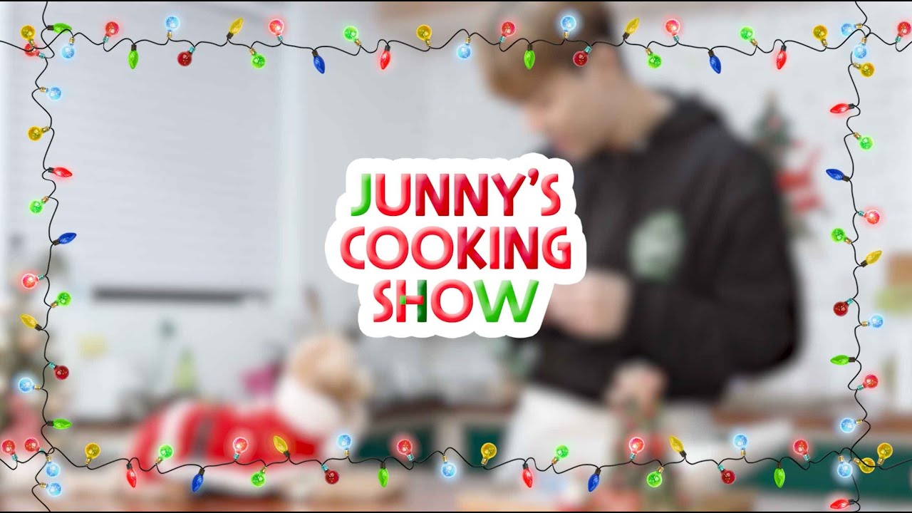 [JUNNY V-log] 크리스마스 쿠키 만들기🎄 (Feat.리오) (ENG SUB)