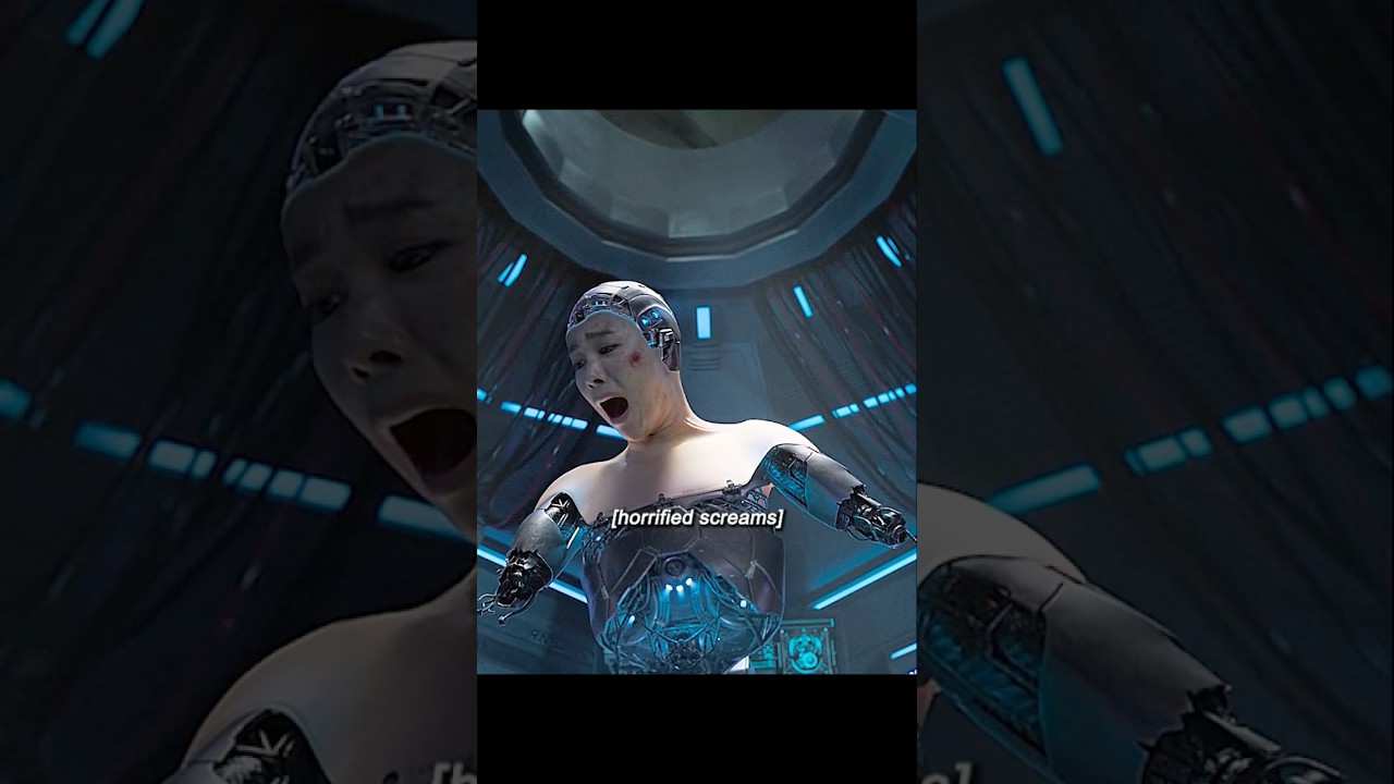 Is this a robot with human emotions?#shorts