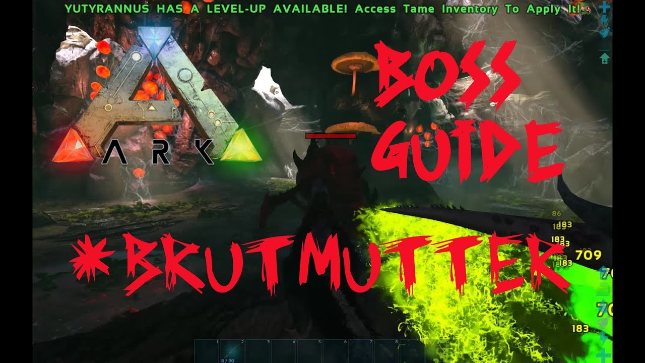 Ark Survival Evolved Boss Guide Brutmutter Solo By Sanitoeter