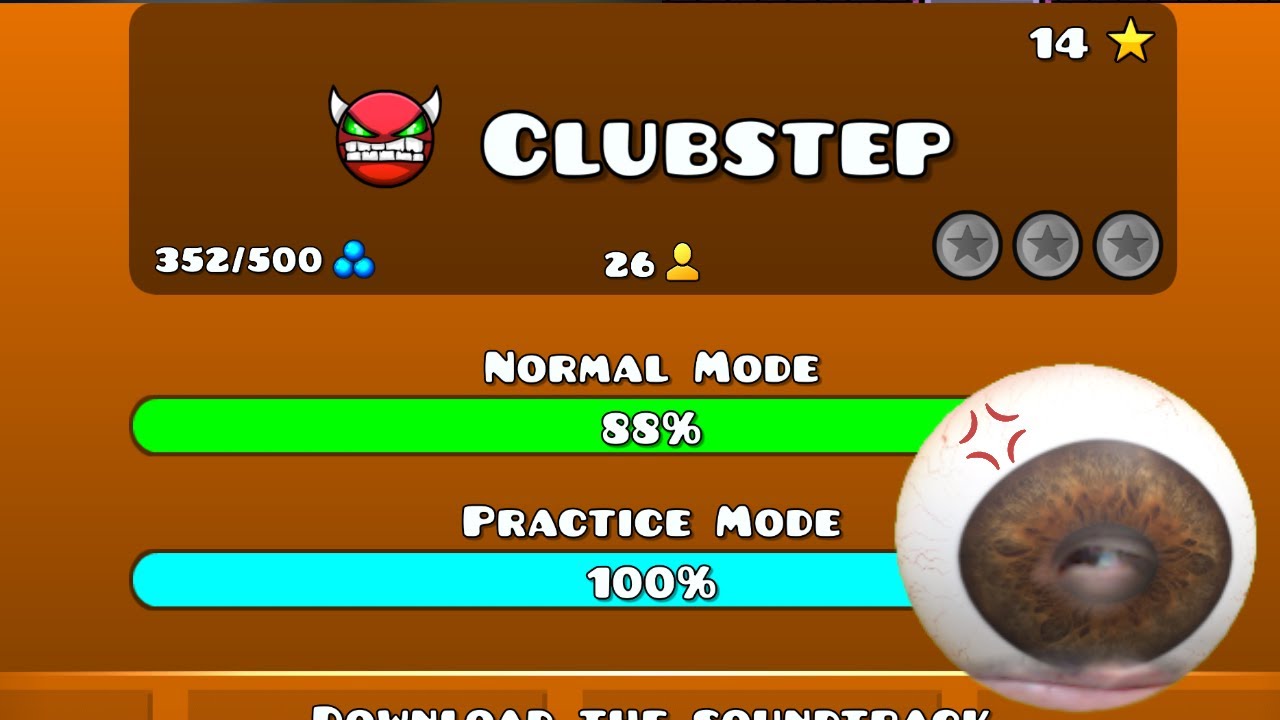 Grinding Clubstep again - Geometry Dash Demon Grind part 55 - YouTube