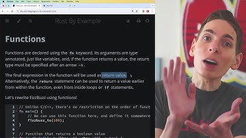 Rust By Example: Functions and Methods