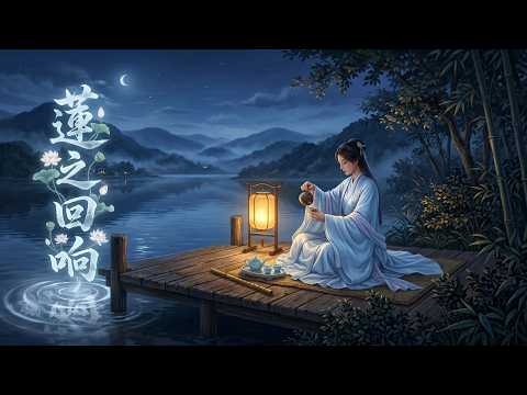 Chinese Deep Sleep Music: Bamboo Flute & Soft Ambients | Calm Midnight Atmosphere