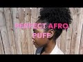 How To: Afro Puff| RahKneeShuh