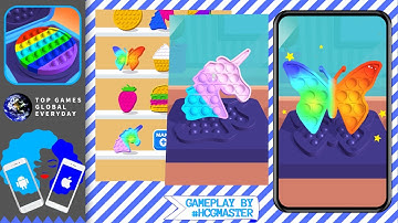 How to play Fidget Toy Maker game,🦋🦄🔮, NOOB vs PRO vs HACKER vs GOD, Android, iOS, Geisha Tokyo, Inc