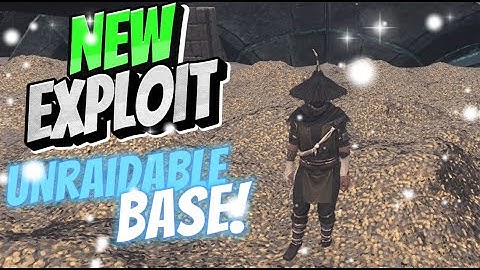 Conan exiles glitch exploit unraidable base with this method official server still working 2024