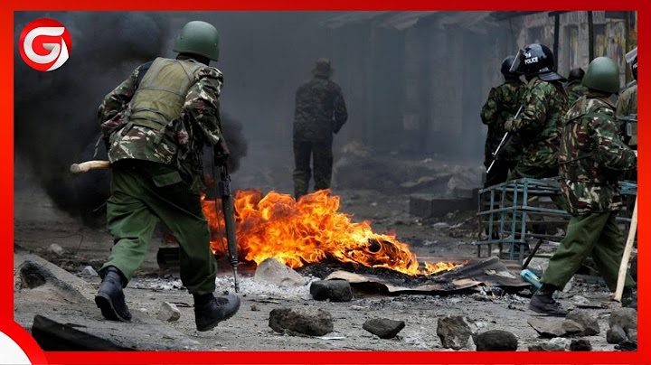 🔴#Live: MAANDAMANO KENYA - VURUGU ZAZUKA MTAANI - POLISI WARUSHA MABOMU ya MACHOZI....
