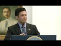 DOJ holds press briefing
