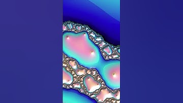 Infinite Zoom into the Beautiful Fractal ✨🌀 #Fractal #Mandelbrot #Zoom