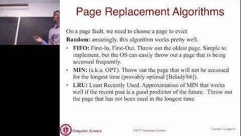 Lecture 13: Demand Paging
