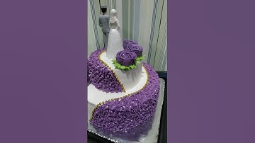 Thumbnail of kue tart ungu pernikahan