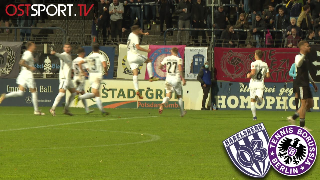 Ostsport Tv Sv Babelsberg 03 Tennis Borussia Berlin Highlights Youtube