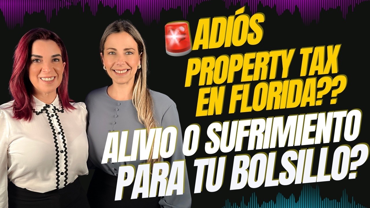 Todo sobre la propuesta de Ley de Ron DeSantis sobre eliminar los impuestos a la propiedad en FL