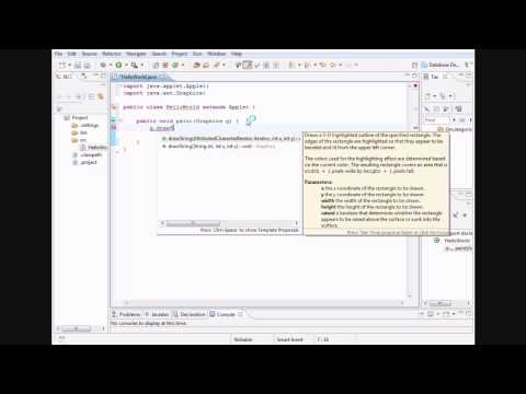 Very Beginner Java Tutorial in Eclipse #1