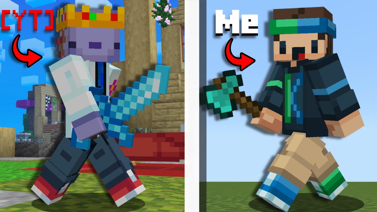 Are Hive YouTubers Good At Minecraft JAVA?? - YouTube
