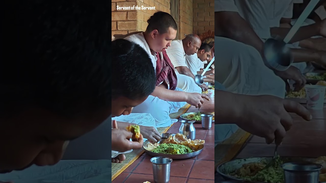 Inside ISKCON Salem: Beautiful Morning Prasadam Seva