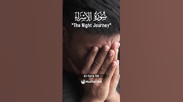 🌟 Surah Al-Isra 58 – Hindi/Urdu Translation | سورة الإسراء | Quranic Blessings 🌟