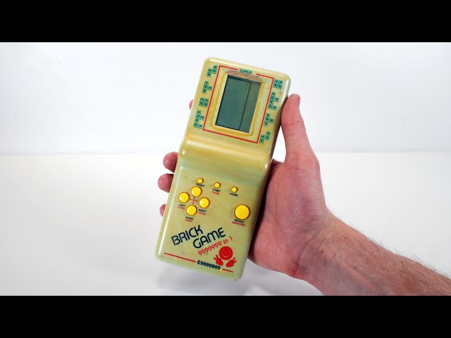 Restoring a Broken $2 Tetris Handheld. 9999999 Games in 1 - YouTube