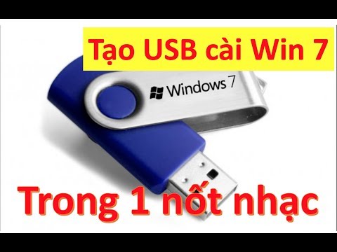 #1 Hướng dẫn tạo USB cài Win 7 | Cu Bắp 2018 hướng dẫn cài win Mới Nhất