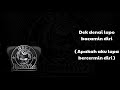 DJ Sakik Dek Denai - FRHNREMIXs dan terjemahan