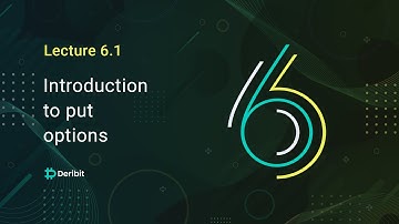 6.1 Introduction to cryptocurrency put options - Deribit Options Course Basics