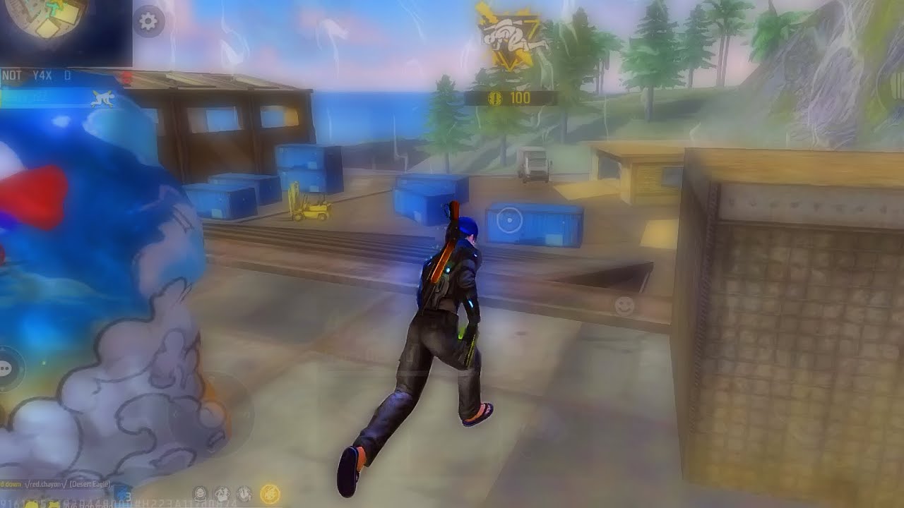 Shocked 😳 iphone 8 plus free fire highlights 📲🔥