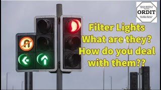 Driving lessons Traffic Lights  Filter lights Turning left and right