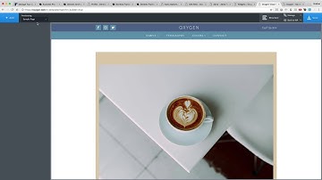 Adding a Sidebar in Oxygen