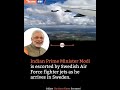 Modi Receives Fighter Jet Escort Upon Arrival in Sweden
