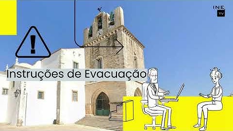 CSST Instruções de Evacuação na Delegação do INE em Faro (PT)