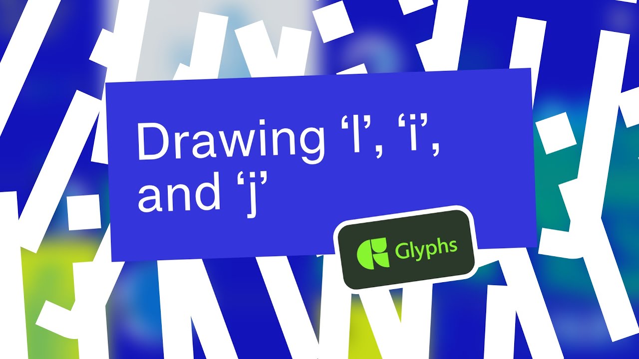 The Sticks: Drawing 'l', 'i', and 'j'