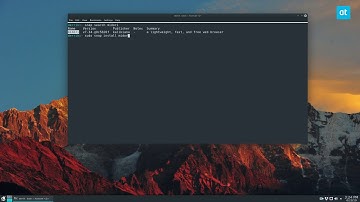How to install the Midori browser on Linux
