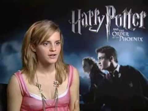 Emma Watson Harry Potter and the Order of the Phoenix Complete Interview