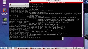 mininet and pox controller