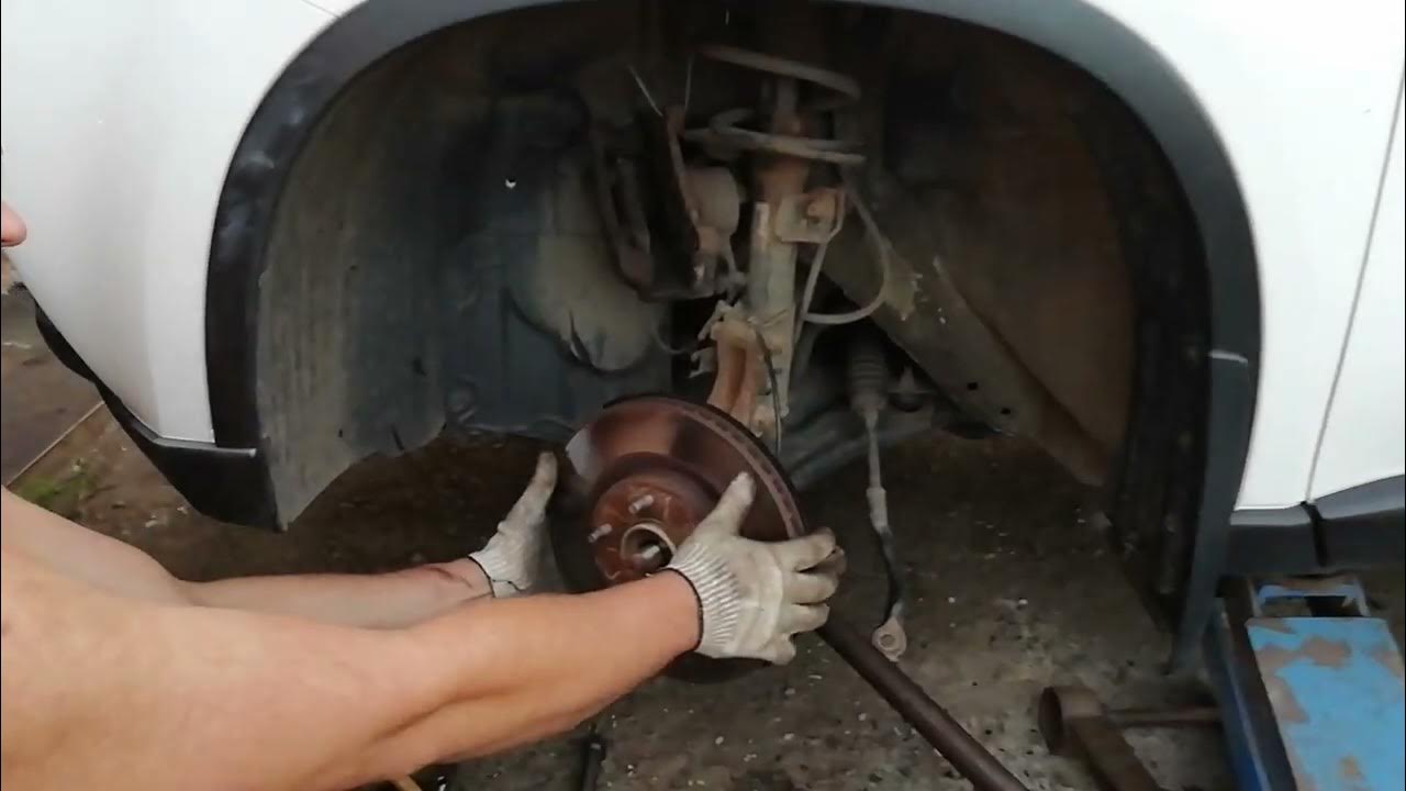 Прикипела ступица как снять переднюю ✅ ✌
