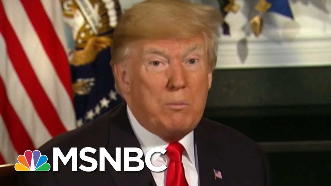 President Donald Trump Was In Room During Hush Money Talks Morning Joe Msnbc - 