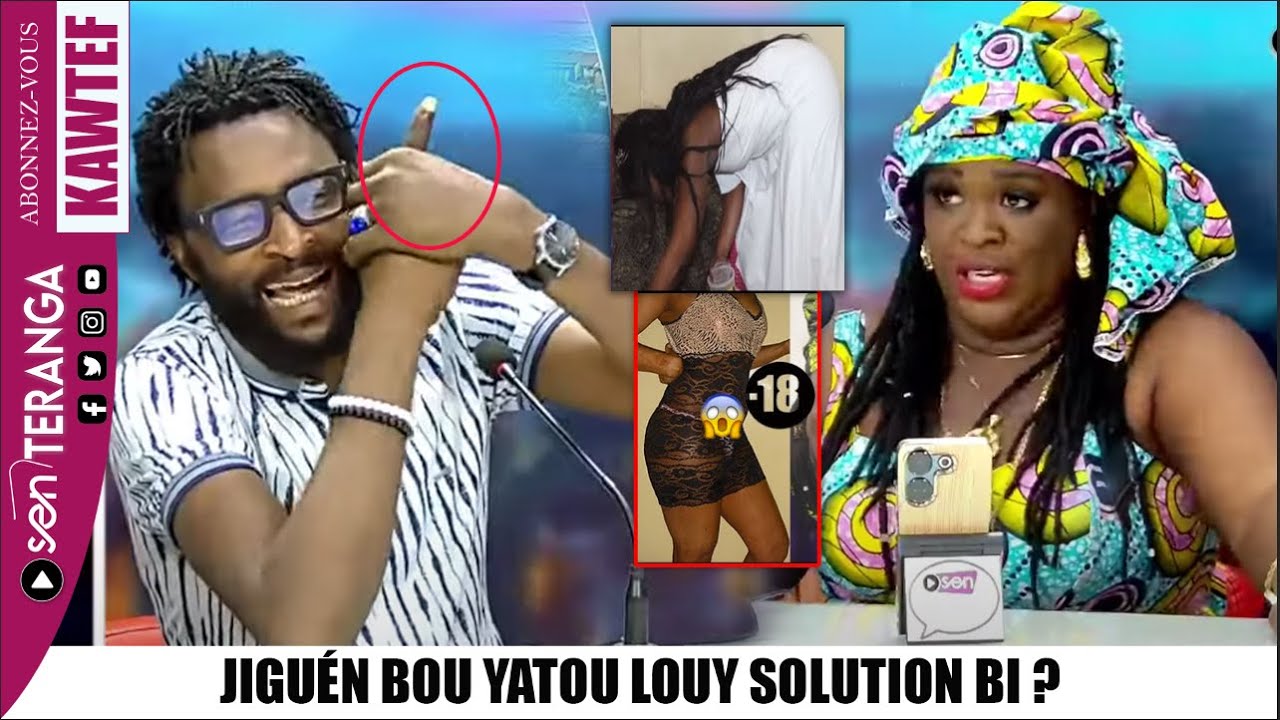 Méthode:Jiguenne Noy Topatowè sa Awra ba Goor boula niam Dotoul Doyal.Mbodia Mbaye se lâche