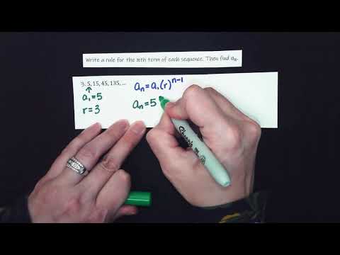 8.3: Writing a rule for the nth term (video 2)