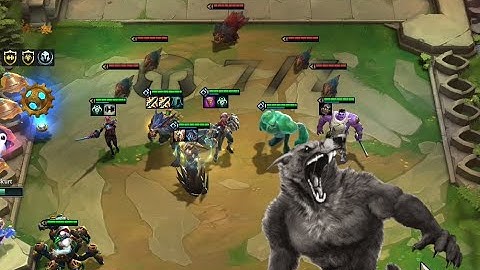 TFT SET 6 - DIAMOND GAMEPLAY : WEREWOLF WARWICK CHEMTECH CHALLENGER