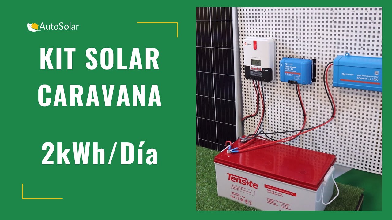 Kit Solar Camper 500W 12V 2000Whdia