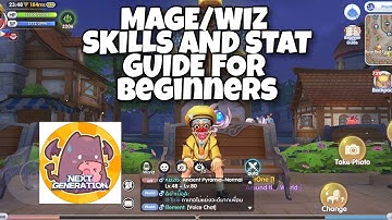 SKILL AND STATS GUIDE FOR MAGE/WIZARD -RAGNAROK X (Tagalog) for beginners