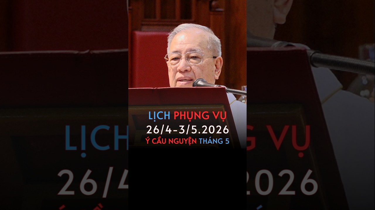 Ý cầu nguyện tháng 5/2026