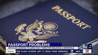 Passport problems lead to backlog, long wait times for issuance, renewals