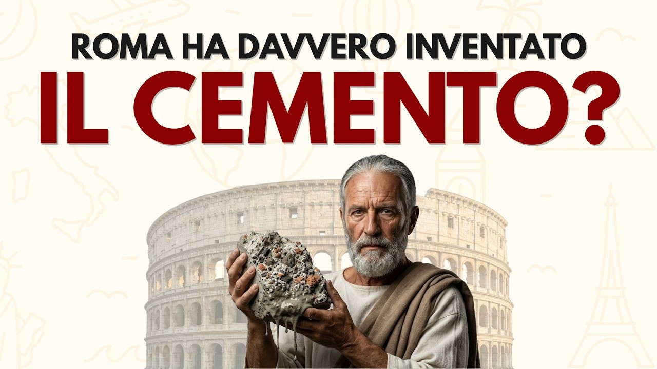 Il Cemento: Il Segreto Romano che Sostiene il Mondo Moderno 🏛️ | Italiano Facile | Learn Italian