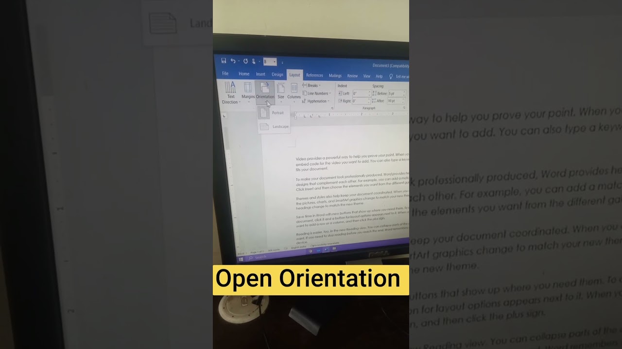 How to Change Portrait Mode in Landscape😲 
